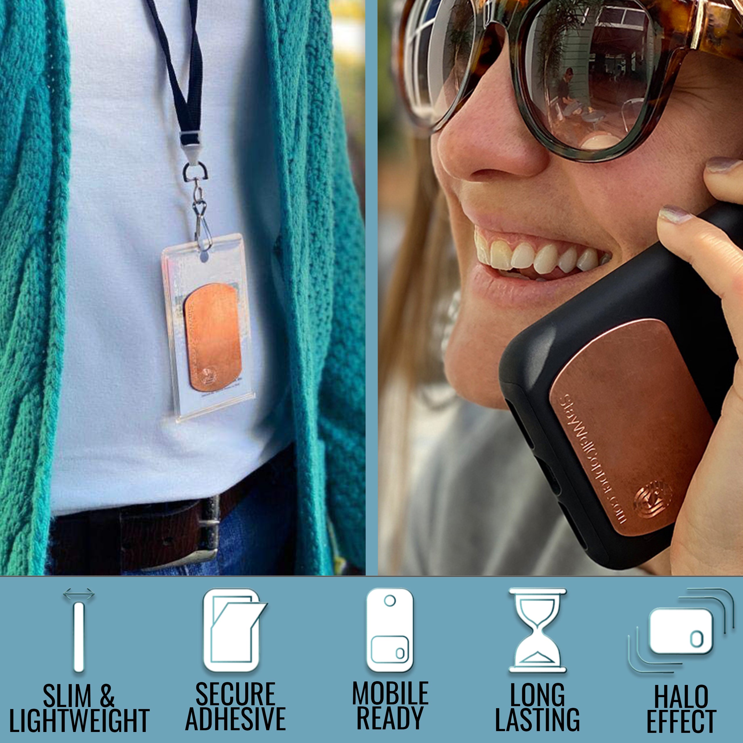 GermStopper Medium Copper Patch