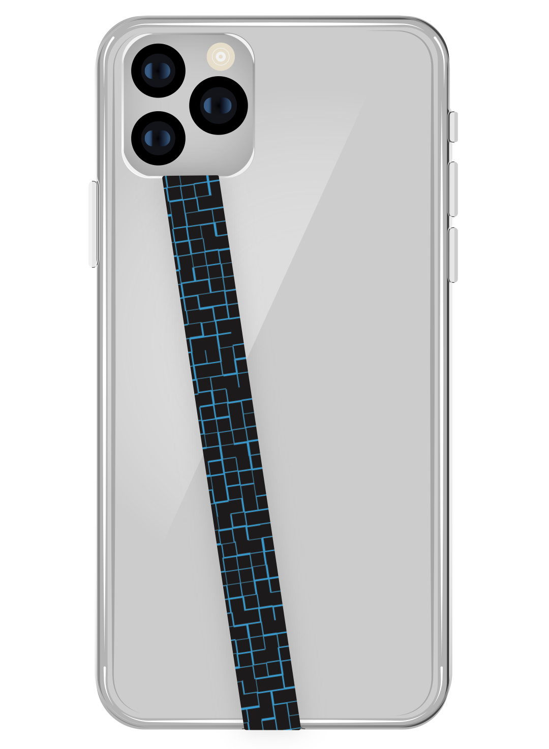 Blue Tech Tile SteadyStraps® Phone Grip Strap | USA Made