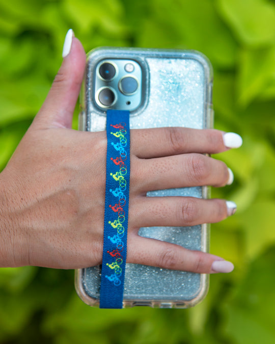 Bicycle phone strap