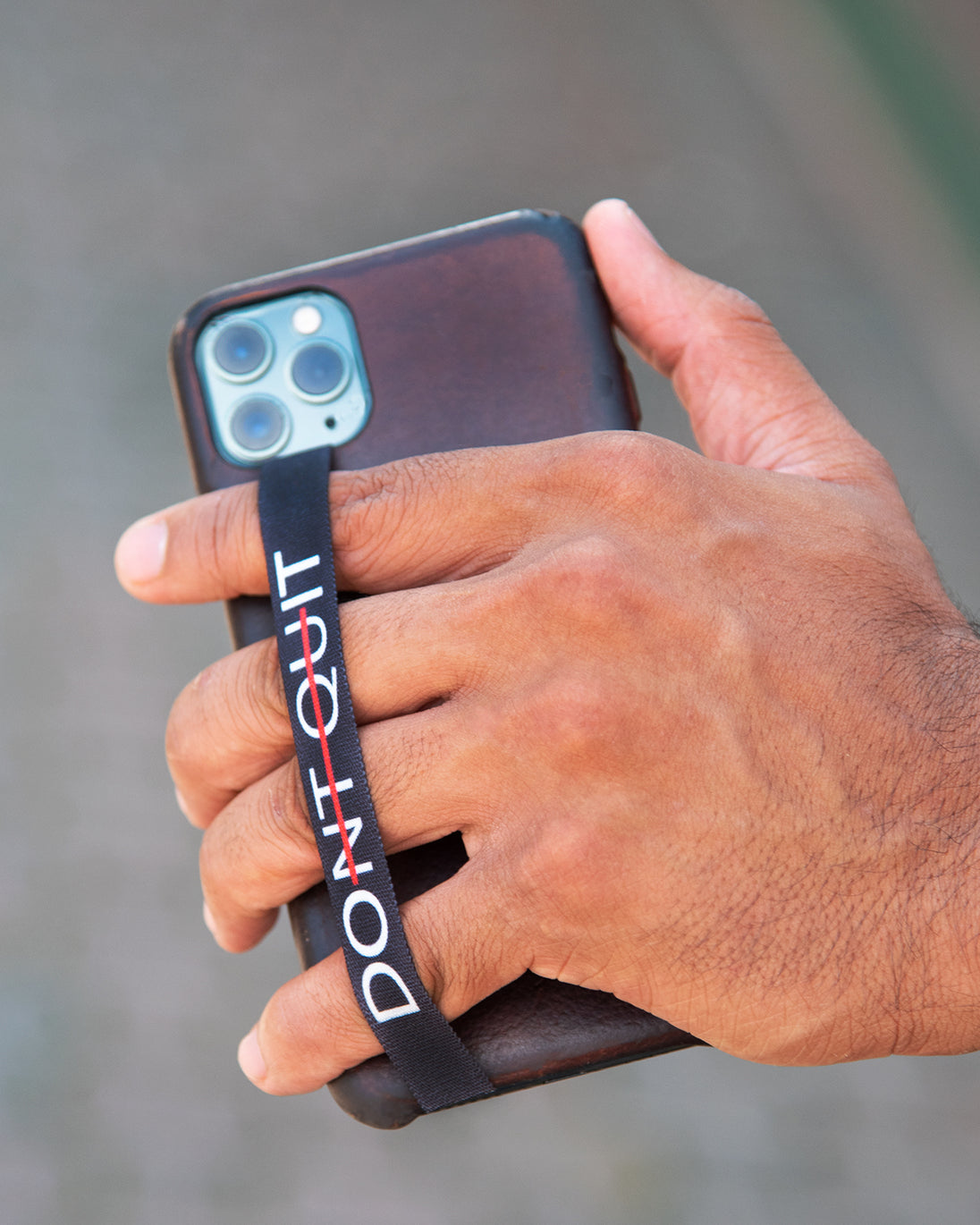 motivational phone strap