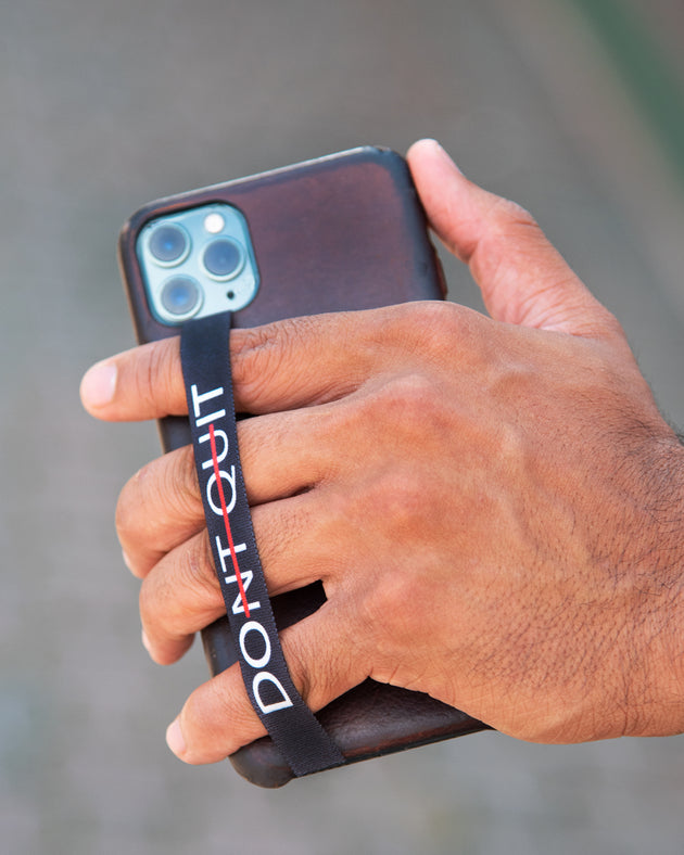 motivational phone strap