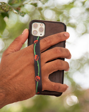 flower smartphone strap
