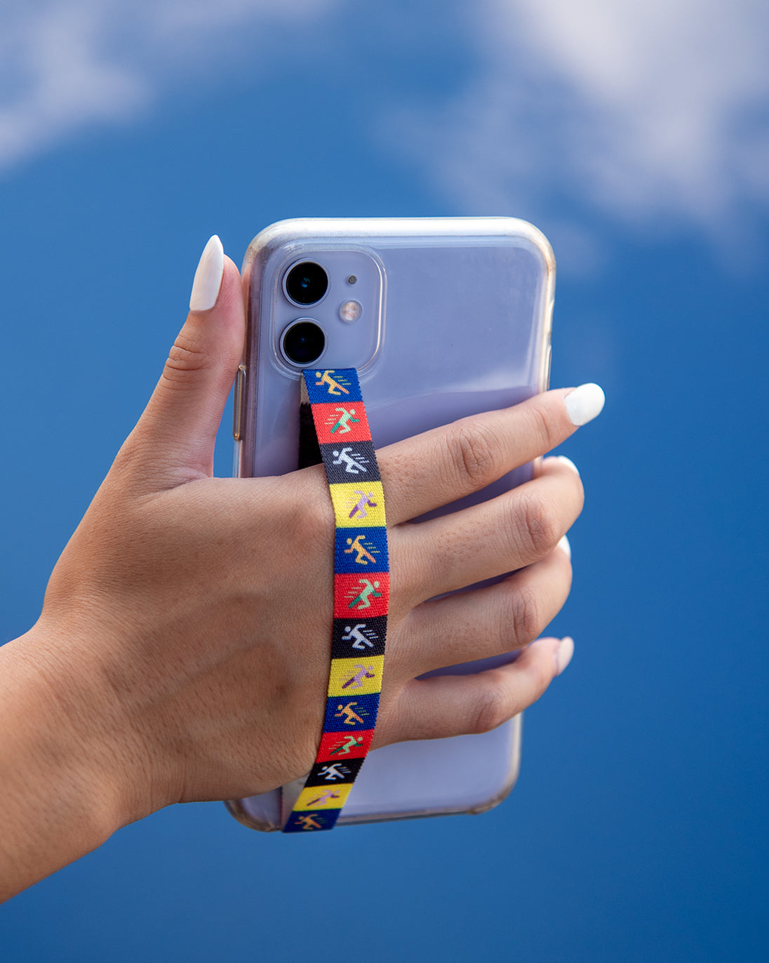 Running smartphone grip