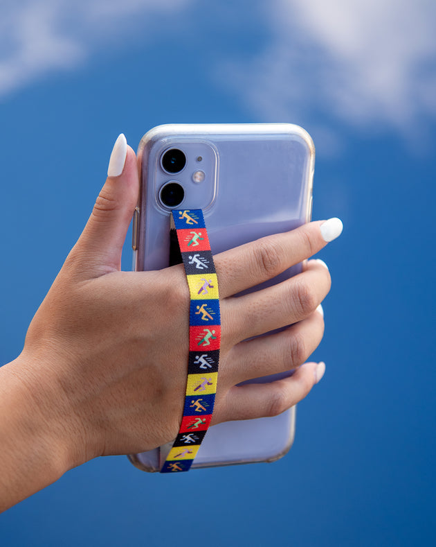 Running smartphone grip