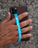 white diamonds smartphone grip
