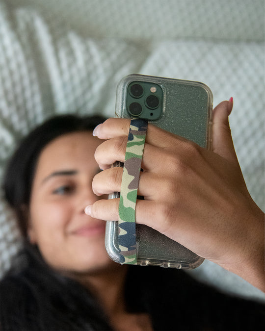 camo smartphone grip