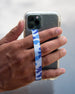 Blue Camo Phone Strap